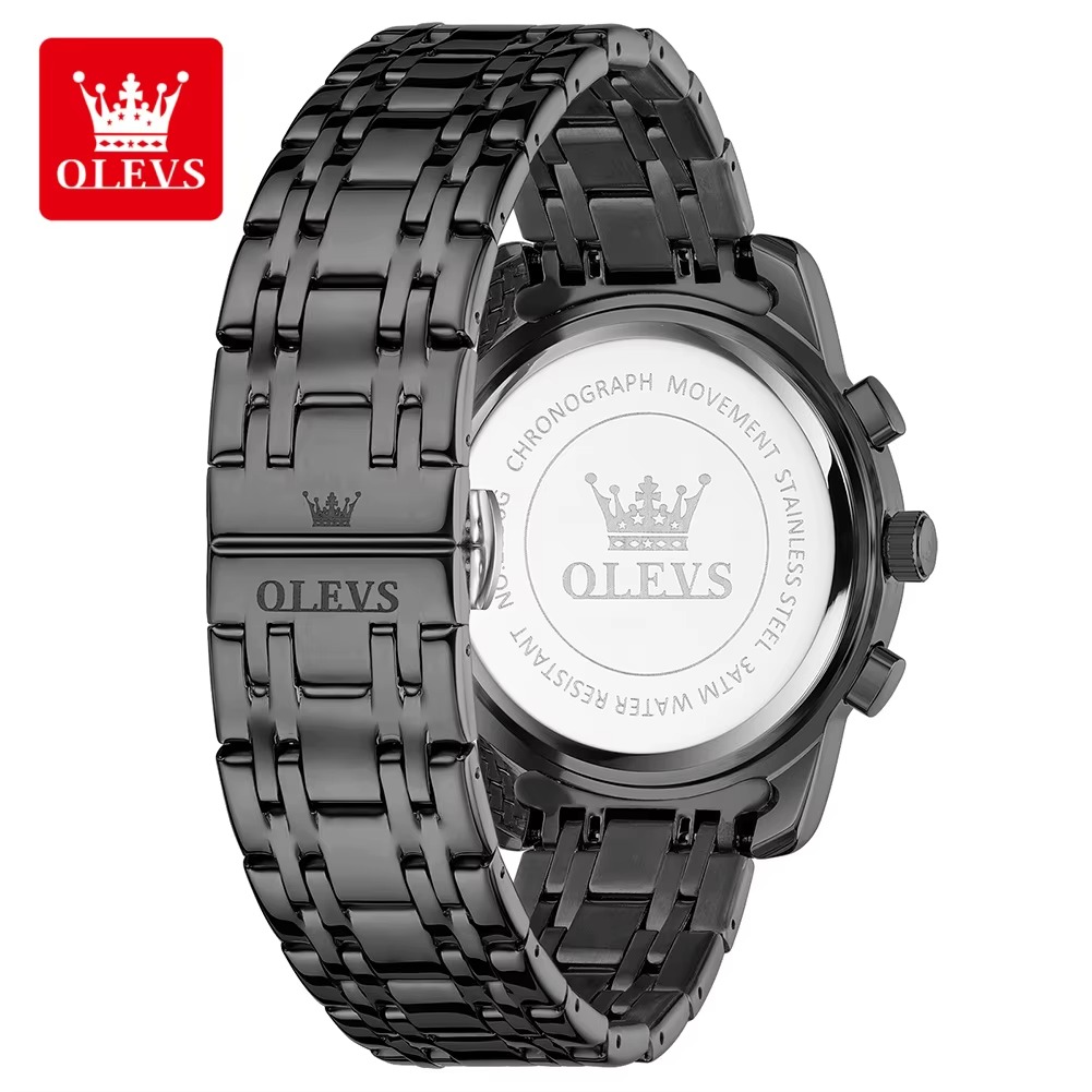 ⌚OLEVS ROYAL BLACK - Luce elegante siempre TIKTOK