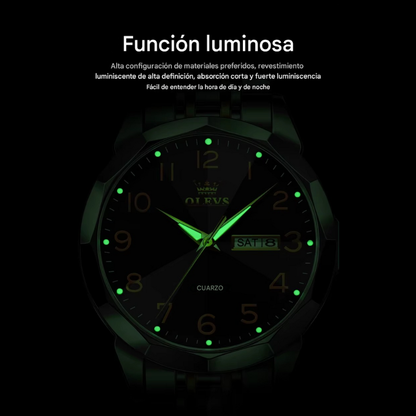 ⌚️ OLEVS SILVER BLACK - FB