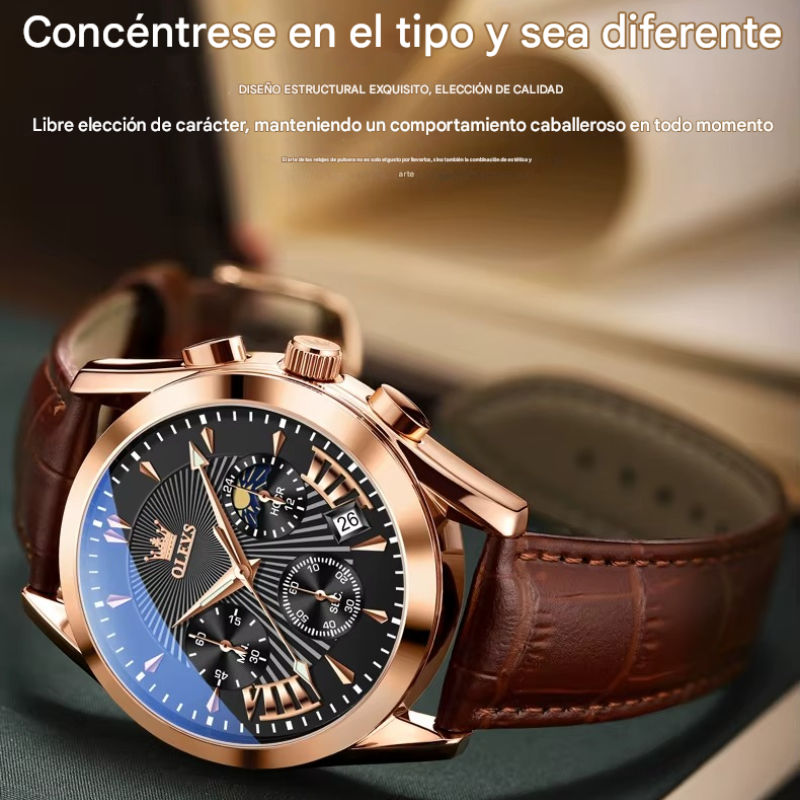 ⌚️OLEVS 2876 for Men – Elegancia, Precisión y Durabilidad