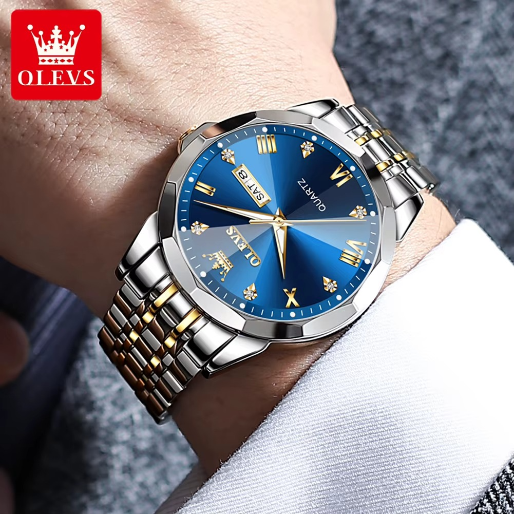 ⌚️ OLEVS 9931 BLUE - Luce clásico y elegante TIKTOK