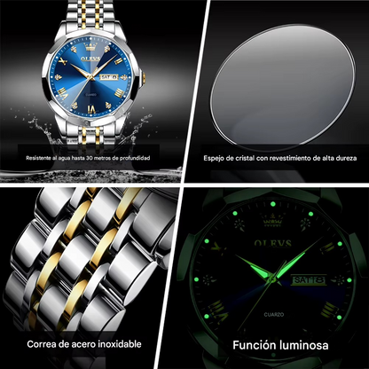 ⌚️ OLEVS 9931 BLUE - Luce clásico y elegante TIKTOK