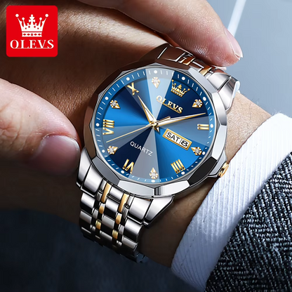 ⌚️ OLEVS 9931 BLUE - Luce clásico y elegante TIKTOK
